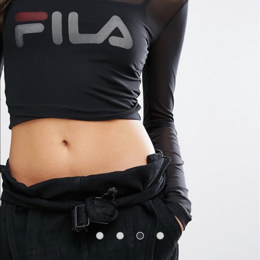 FILA Mesh Crop Top